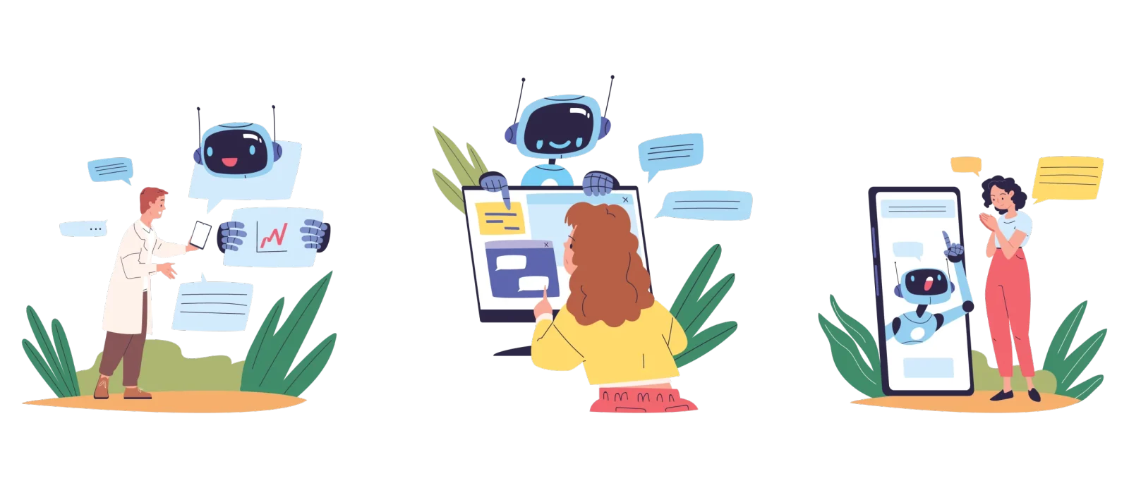 Digital Coworker automation illustration